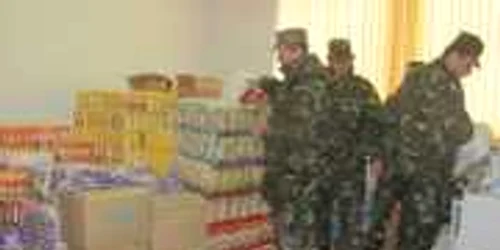 Oșenii au donat aproximativ zece tone de alimente (foto: arhiva)