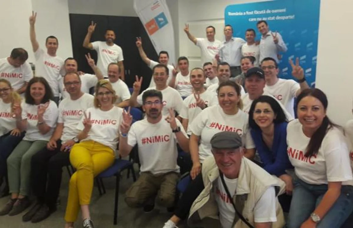 Bucurie la sediul USR Argeş după aflarea rezultatelor