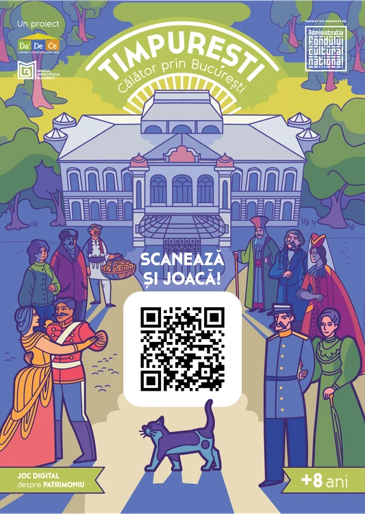 Timpurești. Călător prin București. Primul joc online gratuit al Muzeului Municipiului București