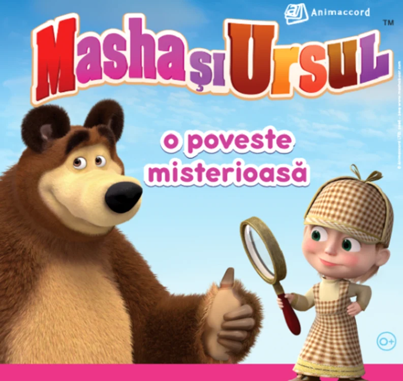 Marea Britanie cere revizuirea difuzării serialului „Masha și Ursul”. FOTO: Facebook 