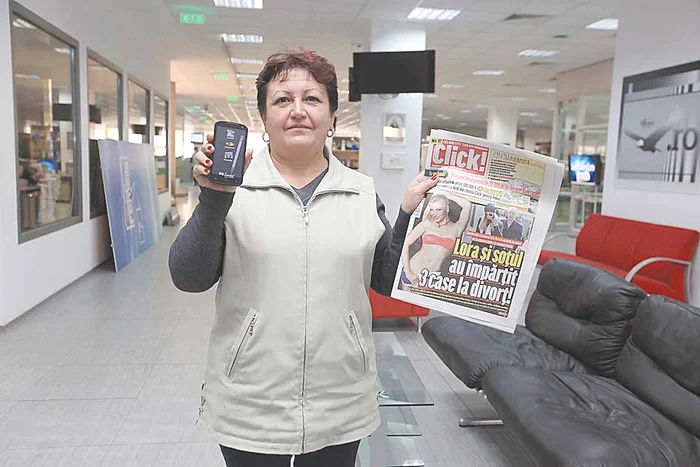 
    Teodora Ion este un cititor fidel al ziarului Click!Foto: Roberto Sălceanu  