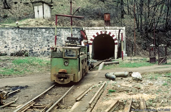 Tunelul, în ultimii ani de funcționare. Sursa: Rudolf Hanzelik