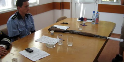 Oradea: Armă artizanală cu lunetă descoperită la Marghita