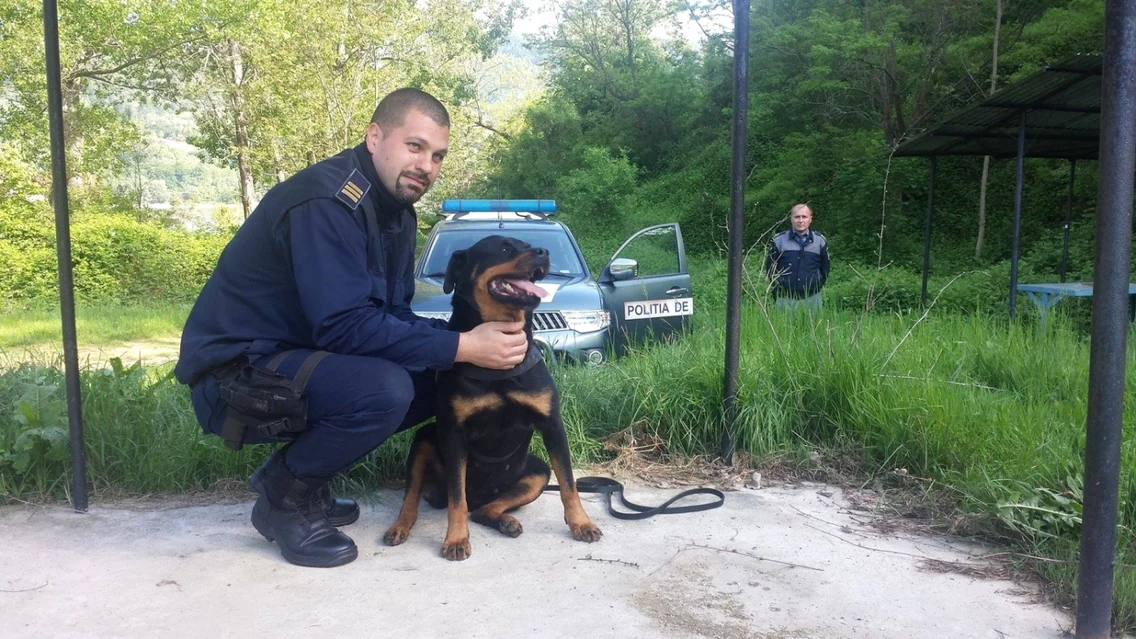 caine politia de frontiera mehedinti FOTO Alexandra Georgescu 