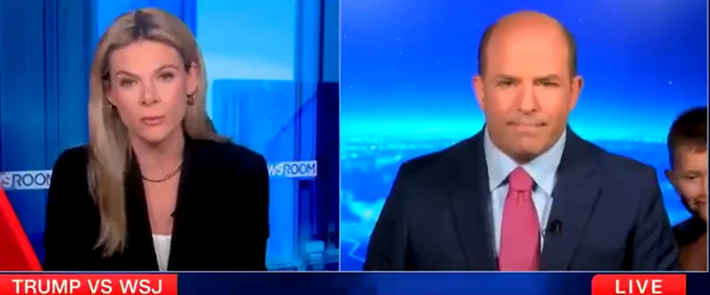 Băiatul de 5 ani al unui analist CNN a apărut în timpul interviului Foto: Captură video
