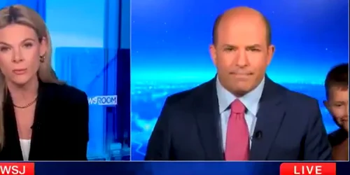Băiatul de 5 ani al unui analist CNN a apărut în timpul interviului Foto Captură video jpg