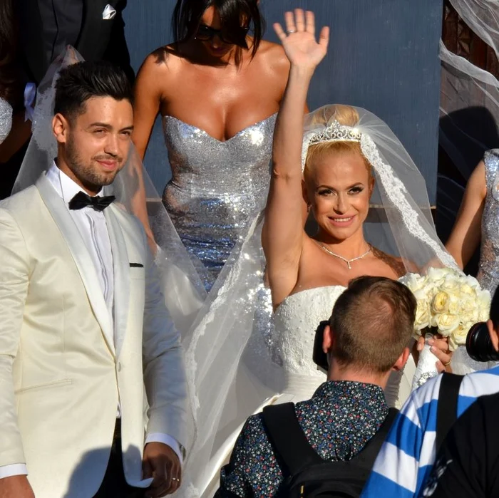 Anda Adam şi Sorin Andrei s-au căsătorit duminică (7 iunie) la Snagov