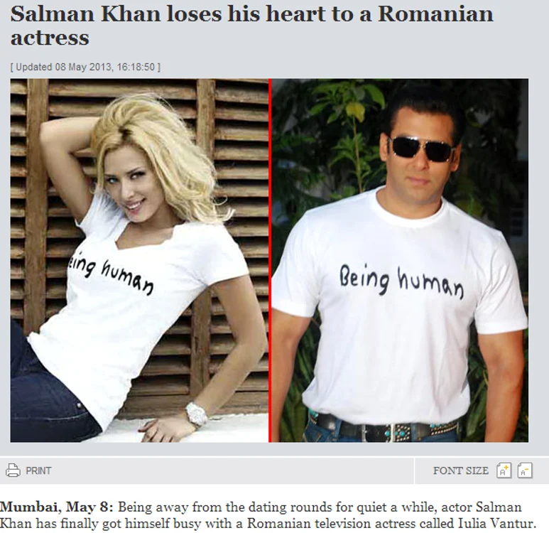 cum a ajuns iulia vantur sa se iubeasca cu faimosul actor salman khan png