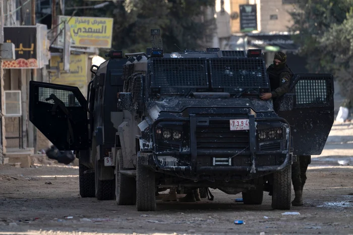 Autoritatea Palestiniană a lansat o operațiune rară în tabăra de refugiați Jenin FOTO PROFIMEDIA