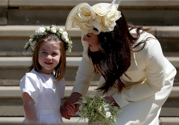 Prinţesa Charlotte, alături de mama sa, ducesa de Cambridge FOTOGRAFII Guliver/Getty Images