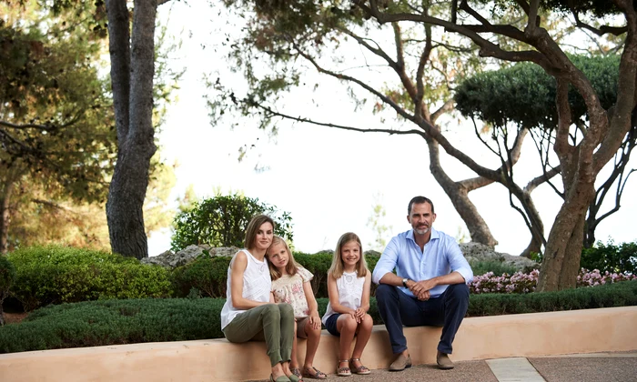 Spanish Royals Pose at Marivent Palace jpeg
