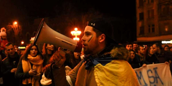 Protest studenti Timisoara FOTO Daniel Dancea
