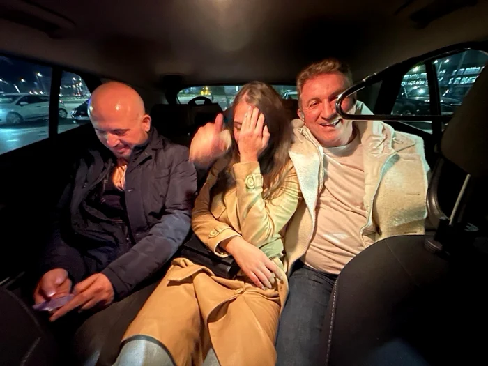 Jean Paul Tucan (dreapta) și Dumitru Nancu (stânga)