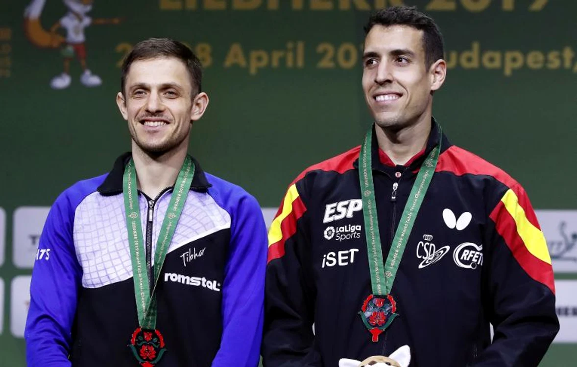
    Ovidiu Ionescu a cucerit medalia de argint la CM de tenis de masaFOTO: EPA  