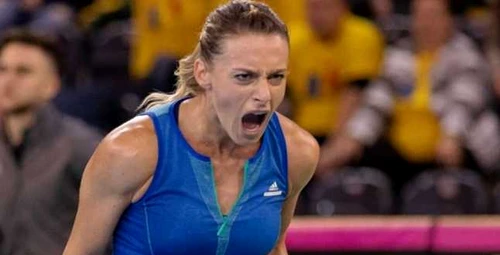Ana Bogdan, locul 48 WTA, e cea mai bună jucătoare din lotul României. FOTO: Arhiva Adevărul