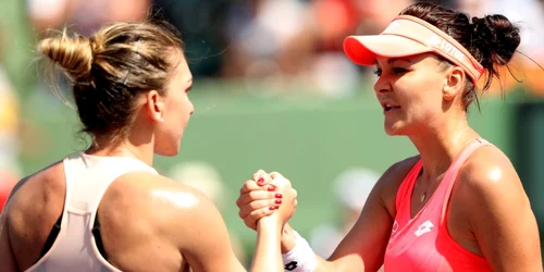 Simona Halep - Agnieszka Radwanska / Miami Open / FOTO Guliver / GettyImages / 24 mar 2018