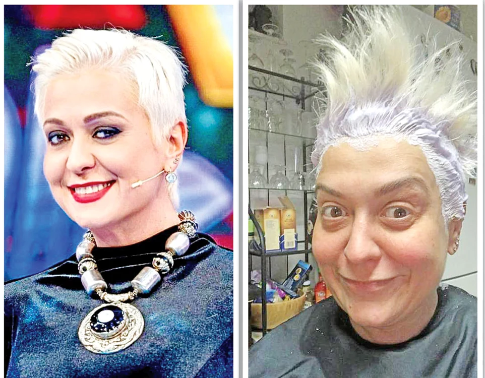 
    Monica  Anghel  adoră  blondul  