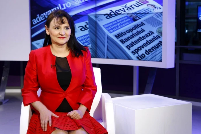 Viviana Iordache la Adevarul Live FOTO David Muntean