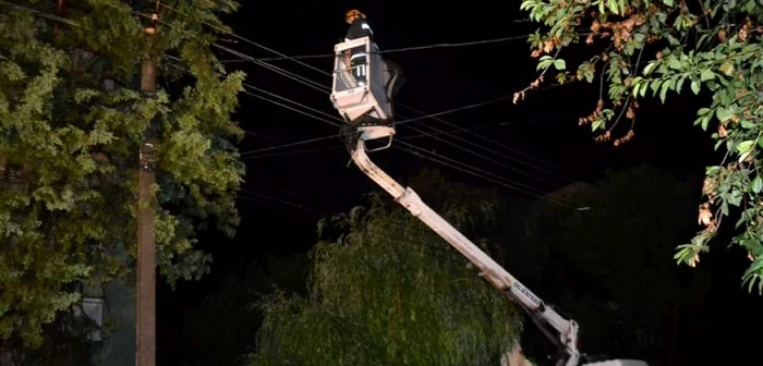 Mai multe localităţi au rămas în întuneric FOTO arhivă Adevărul
