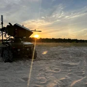 Dronă robot ucraineană FOTO X / MAKS 25 @Maks_NAFO_FELLA