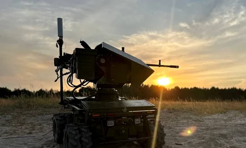 Dronă robot ucraineană FOTO X / MAKS 25 @Maks_NAFO_FELLA