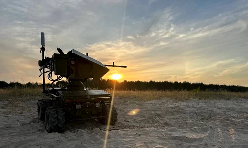 Dronă robot ucraineană FOTO X / MAKS 25 @Maks_NAFO_FELLA