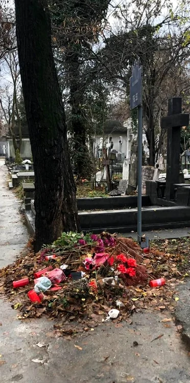 
    Imagine din cimitirul Bellufoto: Facebook  