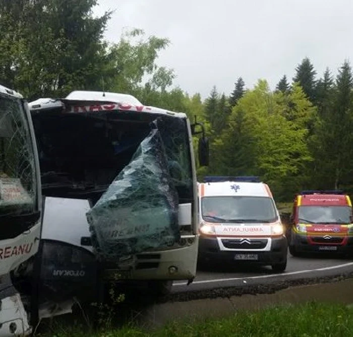 Accidentul a avut loc în zona Greşu FOTO Adevărul arhivă