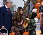 Donald Trump Melania Trump Casa Alba Halloween FOTO EPA-EFE / Michael  Reynolds