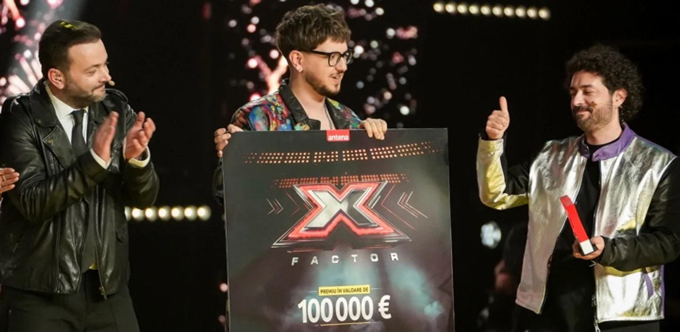 George are gânduri mari cu cei 100.000 de euro foto: Antena 1