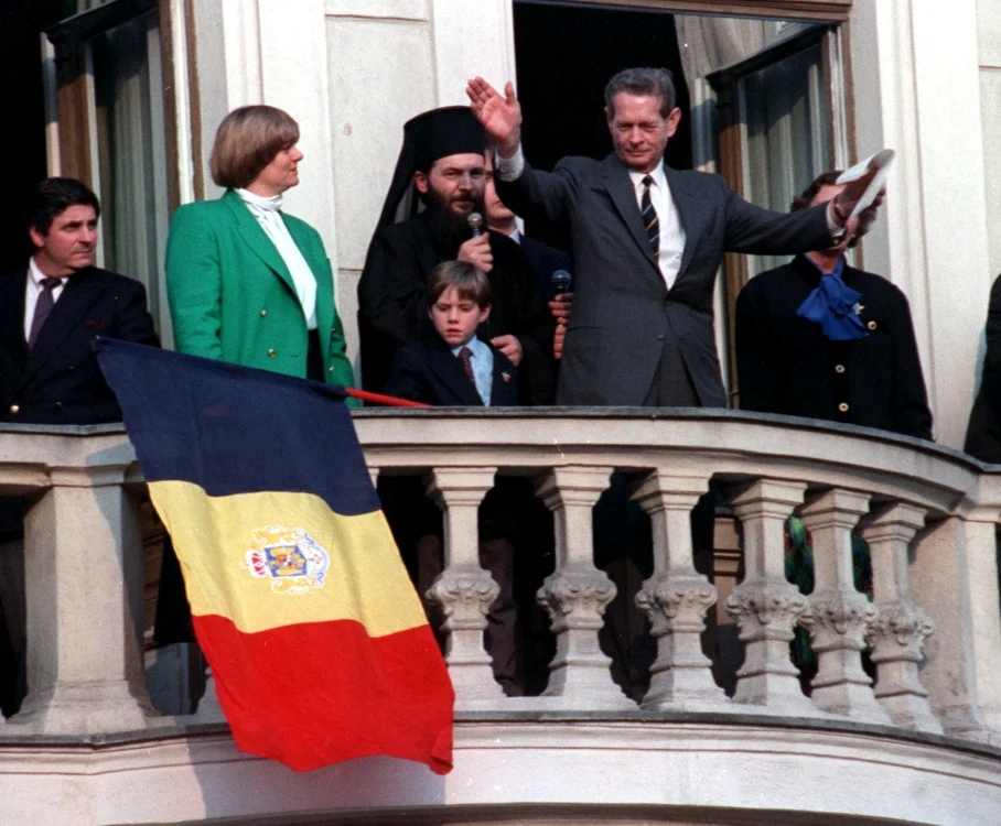 Regele salută poporul român FOTO Mediafax