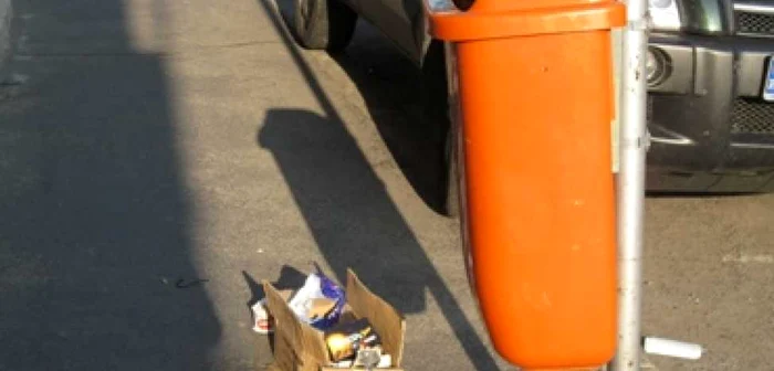 Oradea: Mizerie în plin centrul orașului