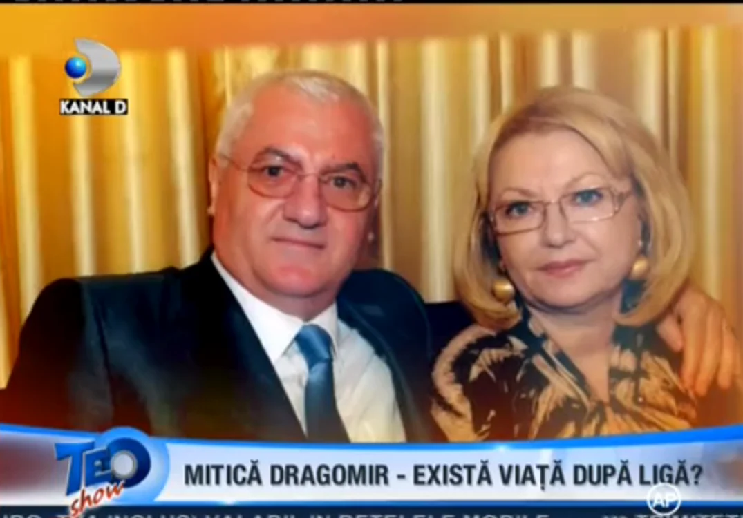 Mitică Dragomir şi soţia