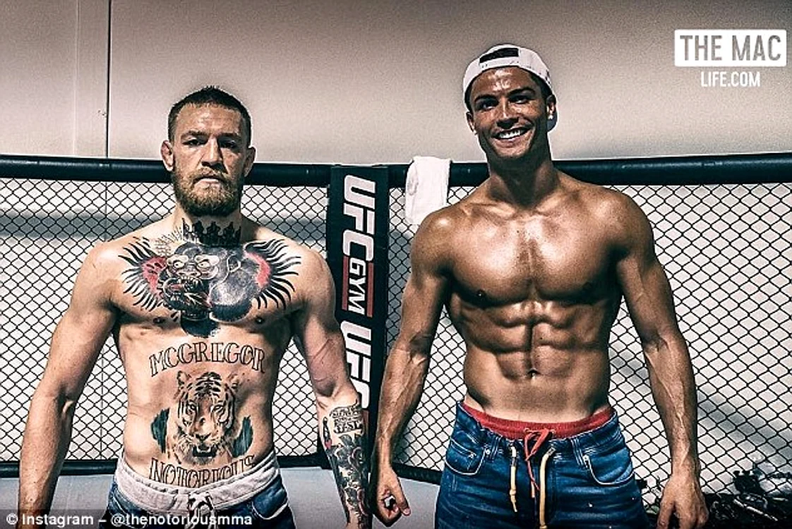 La cum arată Ronaldo, acesta s-ar putea lupta oricând în celebrul Octagon al UFC
