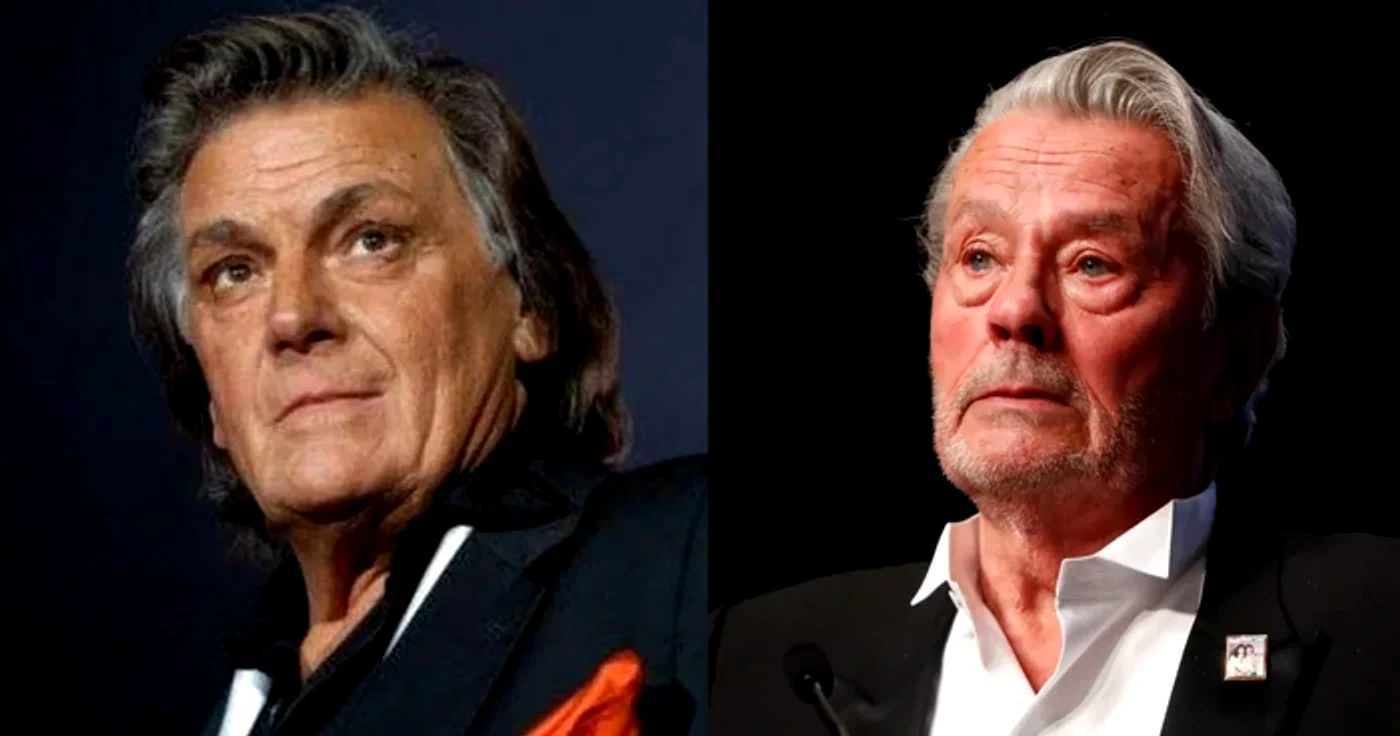 Florin Piersic și Alain Delon / foto: Arhiva Click!