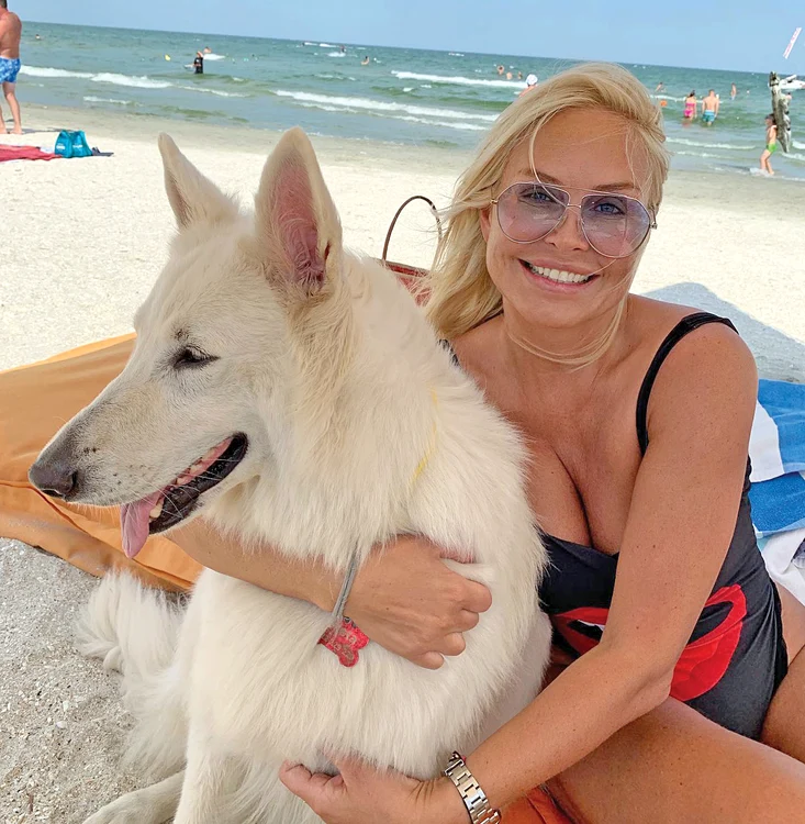 Vica Blochina, relaxare la Mamaia 
