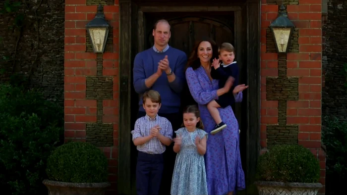 De ce Prințul William, Kate Middleton și copiii lor, poartă mereu albastru / Foto: Profimedia