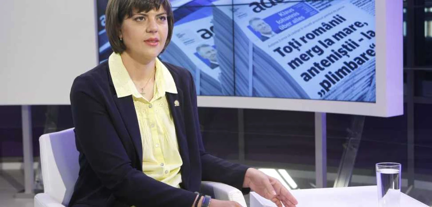 Laura Codruţa Kovesi la "Adevarul Live" FOTO Eduard Enea