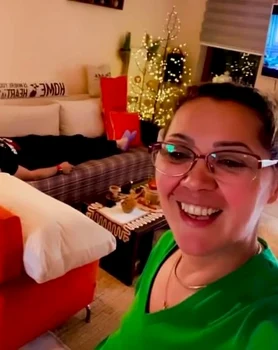 Minodora și-a împodobit casa de Sărbători / Sursa: Instagram