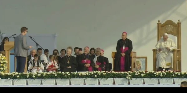 Papa Francisc - Iaşi - discurs tânăr / FOTO Adevărul / 1 iun 2019