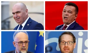 Ilie Bolojan, Sorin Grindeanu, Kelemen Hunor, Dominic Fritz / FOTO Getty Images, Mediafax Foto, Profimedia