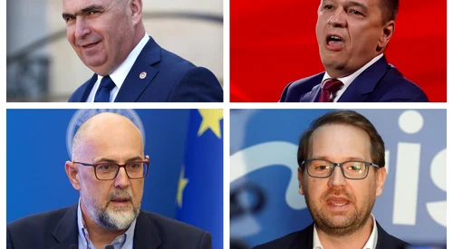 Ilie Bolojan, Sorin Grindeanu, Kelemen Hunor, Dominic Fritz  / FOTO Getty Images, Mediafax Foto, Profimedia