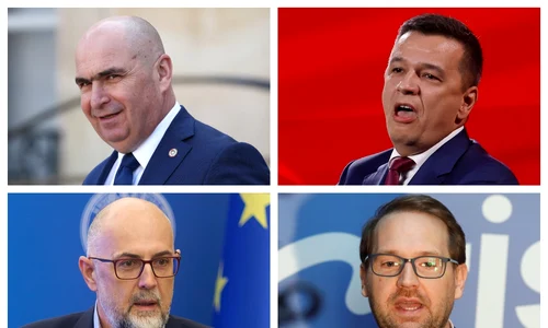 Ilie Bolojan, Sorin Grindeanu, Kelemen Hunor, Dominic Fritz  / FOTO Getty Images, Mediafax Foto, Profimedia
