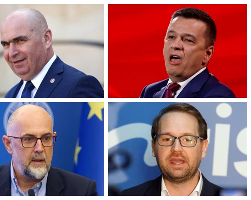 Ilie Bolojan, Sorin Grindeanu, Kelemen Hunor, Dominic Fritz / FOTO Getty Images, Mediafax Foto, Profimedia
