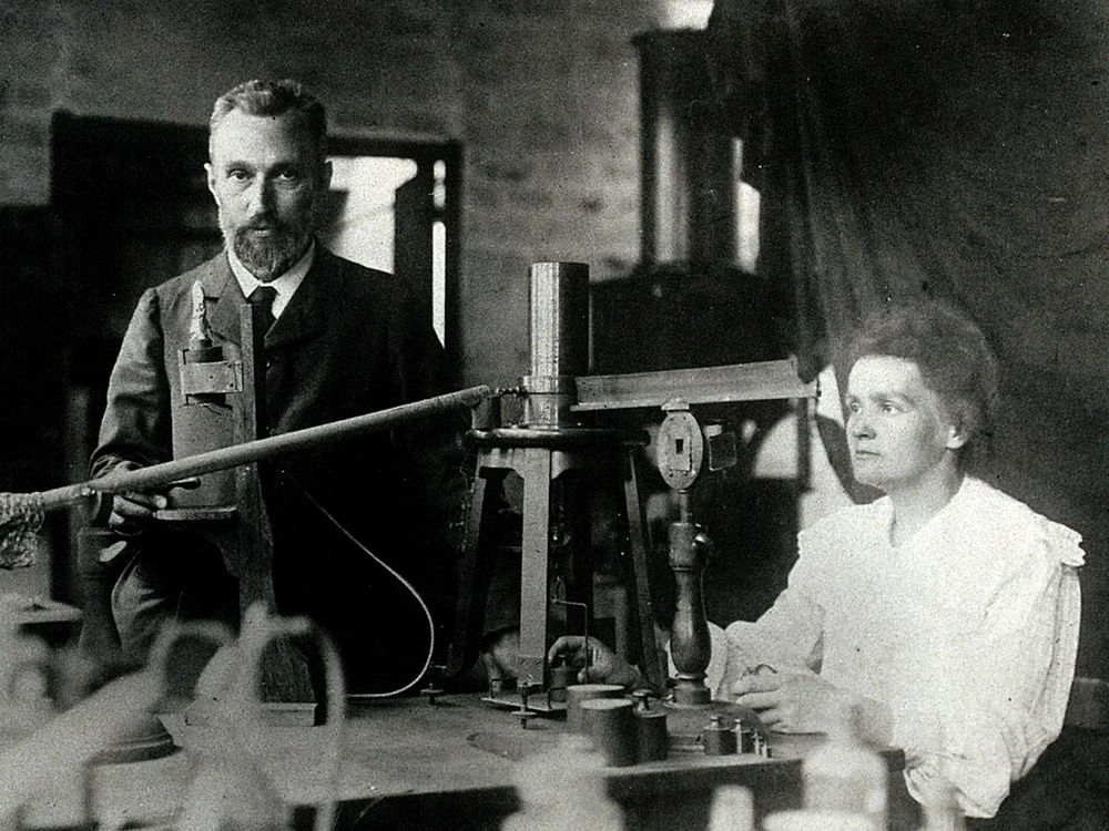 Pierre și Marie Curie/FOTO: Wikipedia
