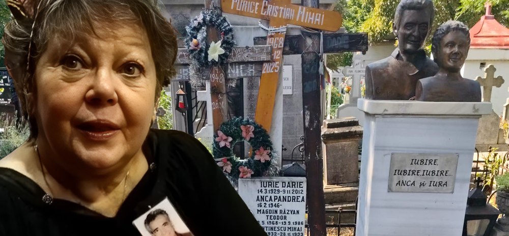 Rămas-bun în tăcere pentru Anca Pandrea. Sicriul actriței, înconjurat de doar două coroane. Cine i-a adus omagiul