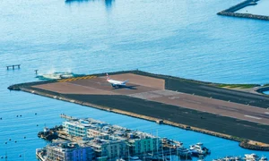 Gibraltar International Airport, foto shutterstock jpg