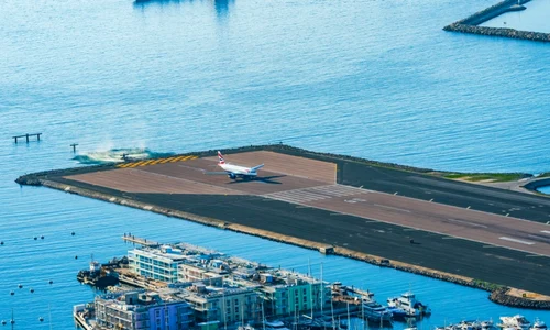 Gibraltar International Airport, foto shutterstock jpg