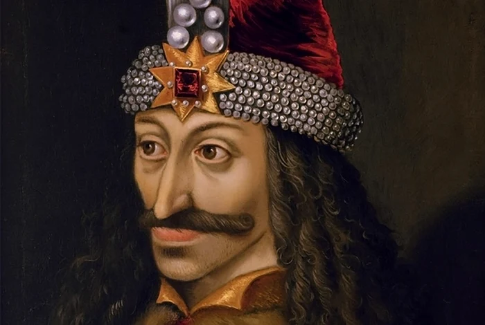 Portretul lui Vlad Țepeș după o pictură în ulei din 1560 Foto lifestyle.sapo.pt