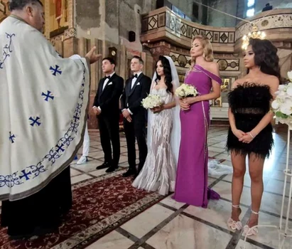 Nasrin s-a măritat anul trecut. Sursa: Facebook